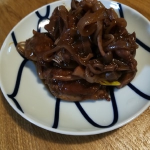 鶏もも肉のたっぷり赤ワイン煮